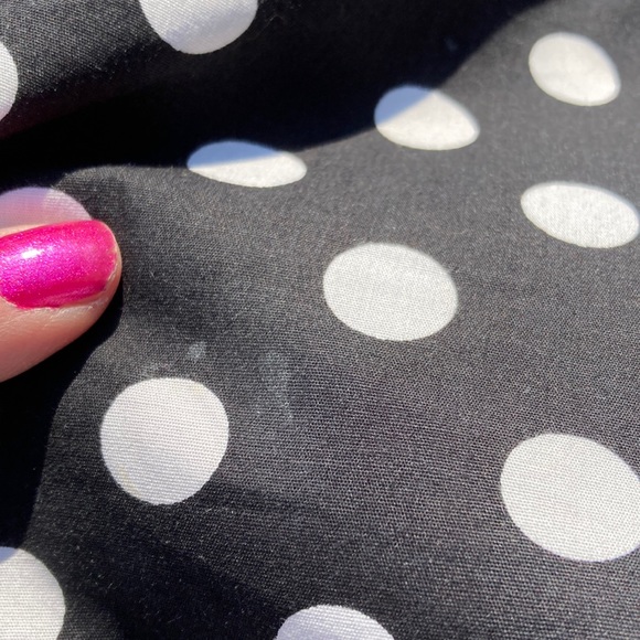 ChicStar bow waist polka dot pinup dress Rachel Storms model size 22 - Picture 6 of 6